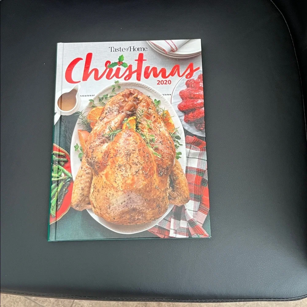 Taste of Home Christmas 2020 Cookbook with Festive Colors
